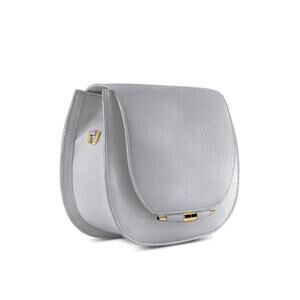 NEW TYLER ELLIS women's jane saddle small crossbody bag in grey